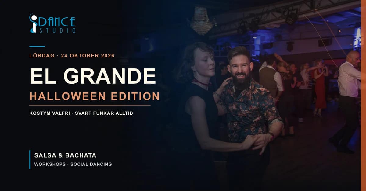 El Grande – Halloween Party den 24 oktober 2026 på Epic Studios