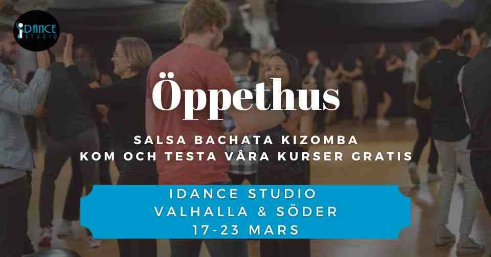 Öppethus Salsa Bachata Kizomba Stockholm